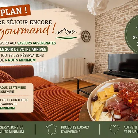 Volcan Ocre-4 Pers-spacieux Et Chaleureux - Parking Privatif - Proches Axes, Commerces Et Services - Check In 24-24 * Lempdes